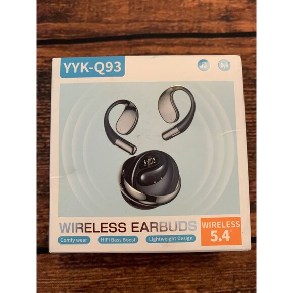 YYK-Q93 Wireless Earbuds V5.4 Bluetooth HiFi Bass Boost Earphones With Charging - Picture 1 of 3
